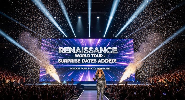 Celebrity Announces Surprise World Tour Dates