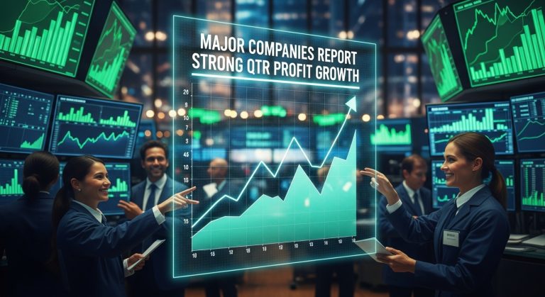 Major Companies Report Strong Quarterly Profit Growth